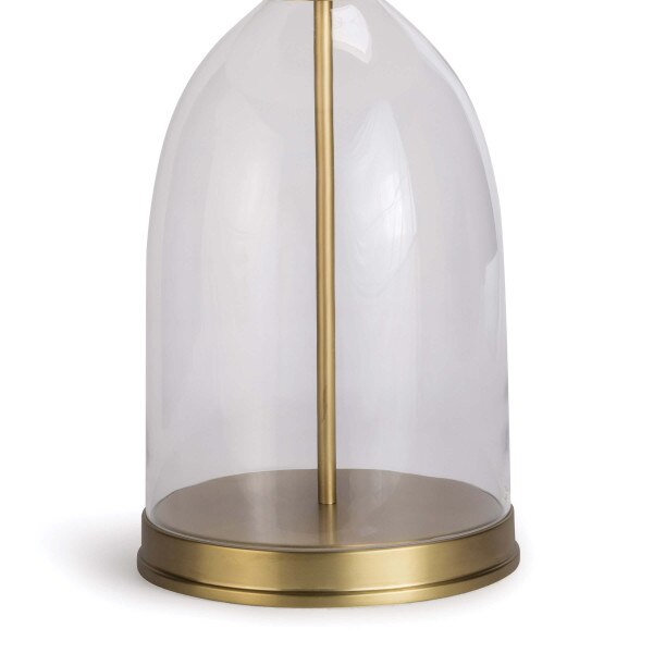 Glass Dome Table Lamp